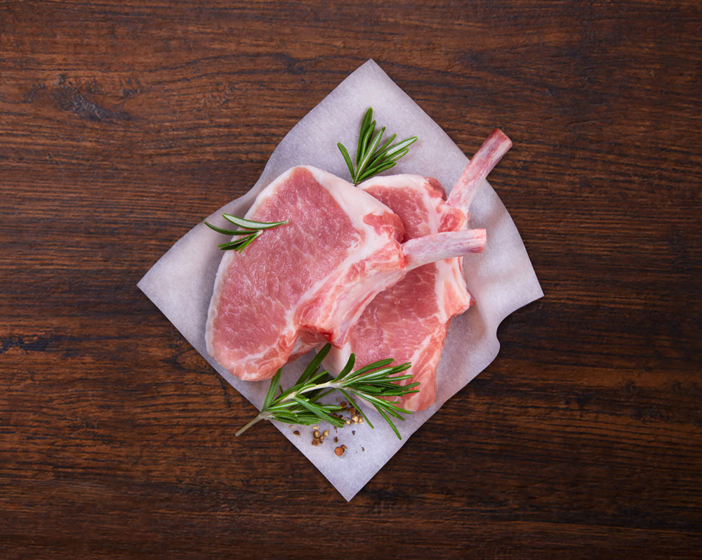 Duroc-Edelschwein-French-Rack